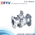 (API 598) Flanged Stainless Steel Ball Valve